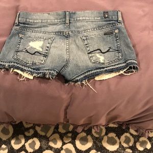 7 for All Mankind Jean Shorts - worn 1x